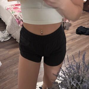 Lululemon Athletica Black Athletic Shorts